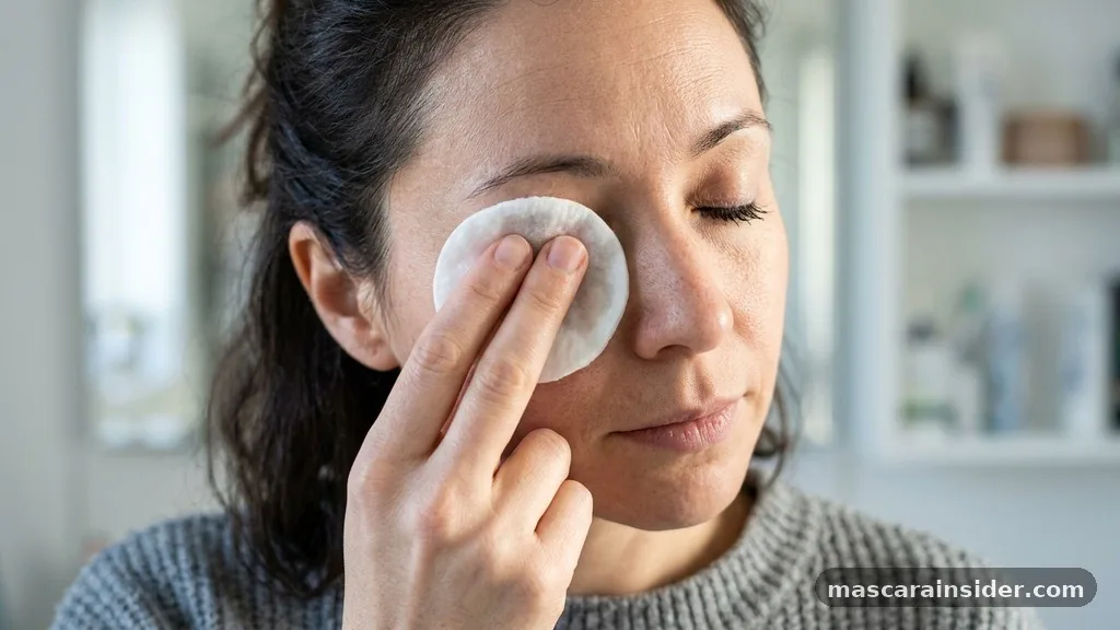 The Press and Hold Technique - how to takeoff waterproof mascara
