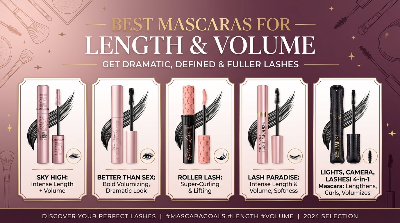 Best Length and Volume Mascaras