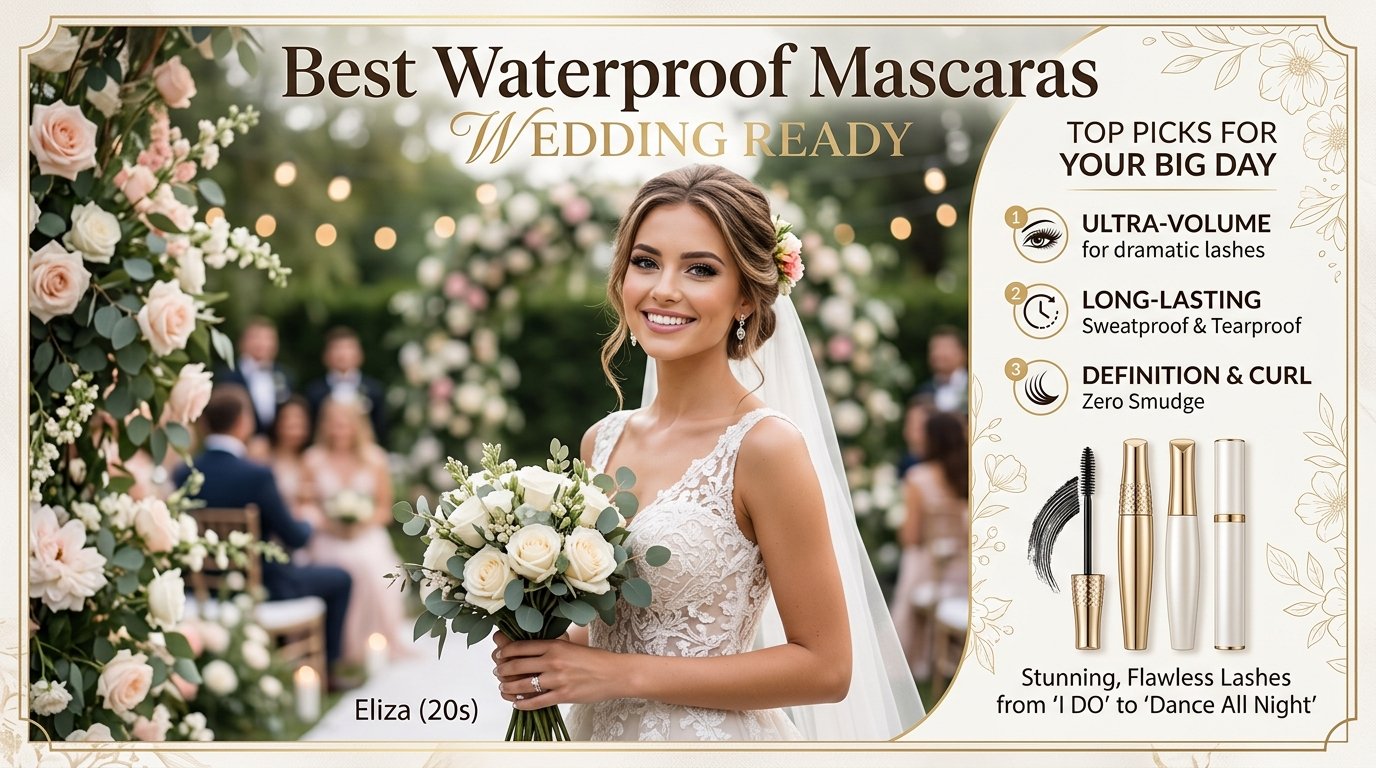 Best Waterproof Mascaras Wedding Ready