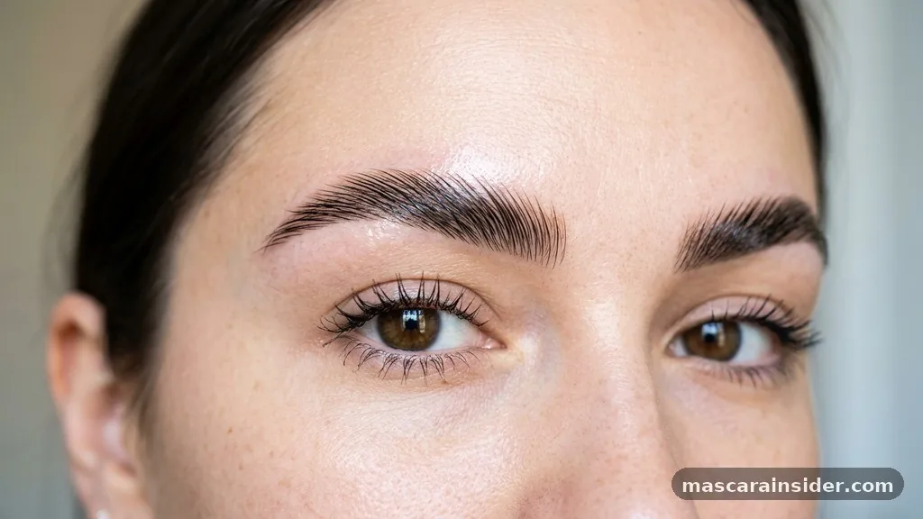 Achieving the Laminated Effect - what is clear mascara for