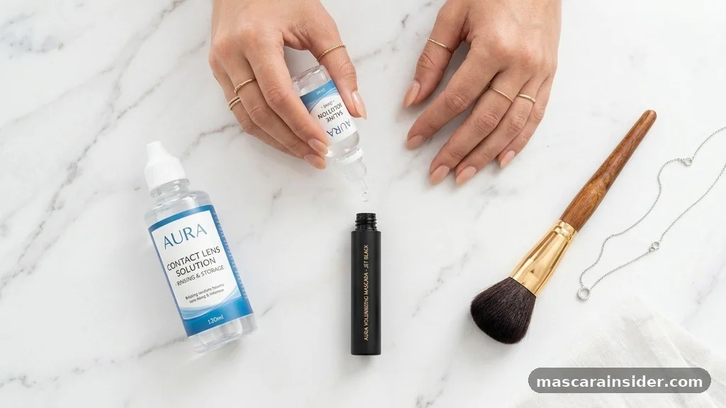 Adding Diluting Liquids - how to make mascara less dry