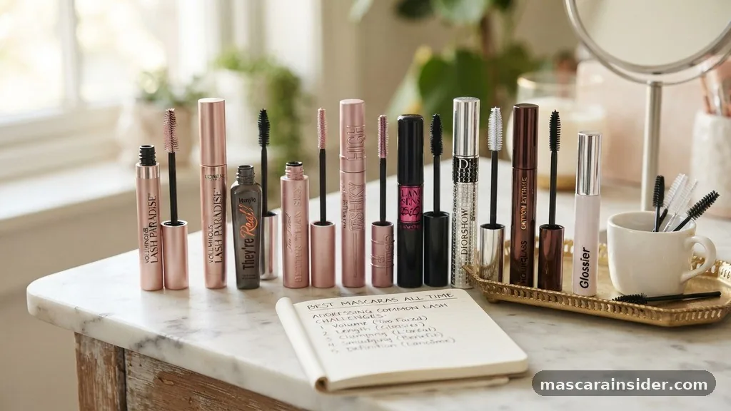 Addressing Common Lash Challenges - best mascaras of all time