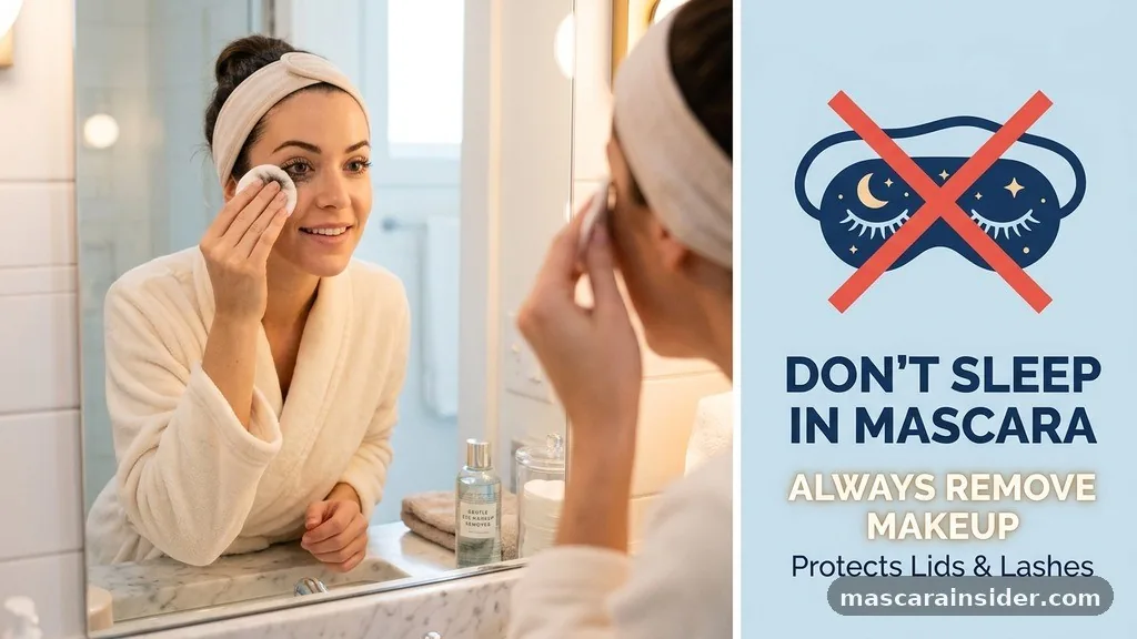 Addressing Common Misconceptions - can you sleep with mascara on