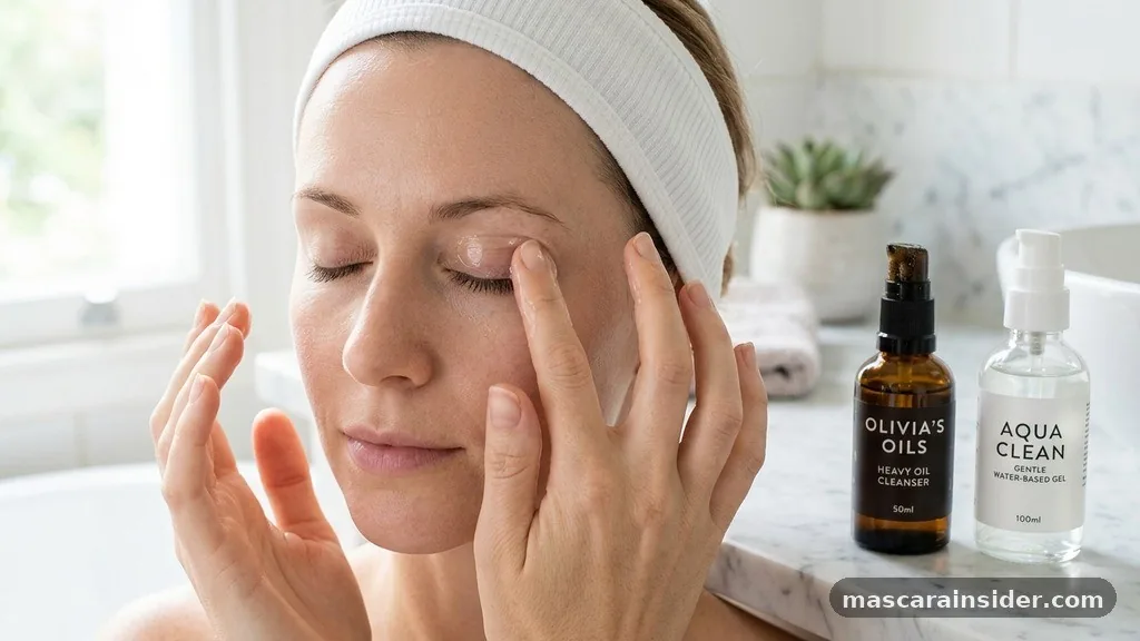Addressing the Common Misconception of Oil Cleansers - how to remove tubing mascara
