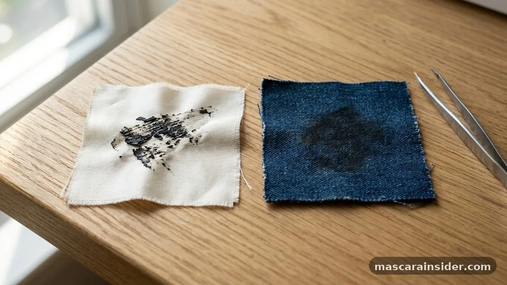 Addressing Topical Gaps: Dried Stains and Fabric Types - does mascara come out of clothes