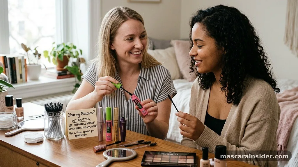 Alternatives to Sharing Makeup - can you share mascara