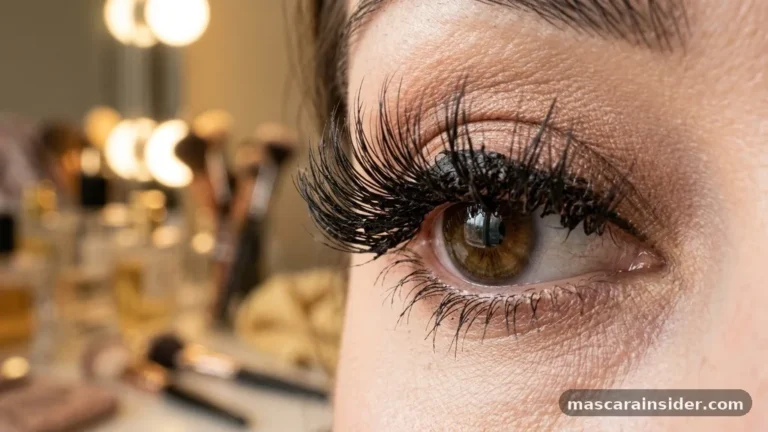 can i put mascara on lash extensions
