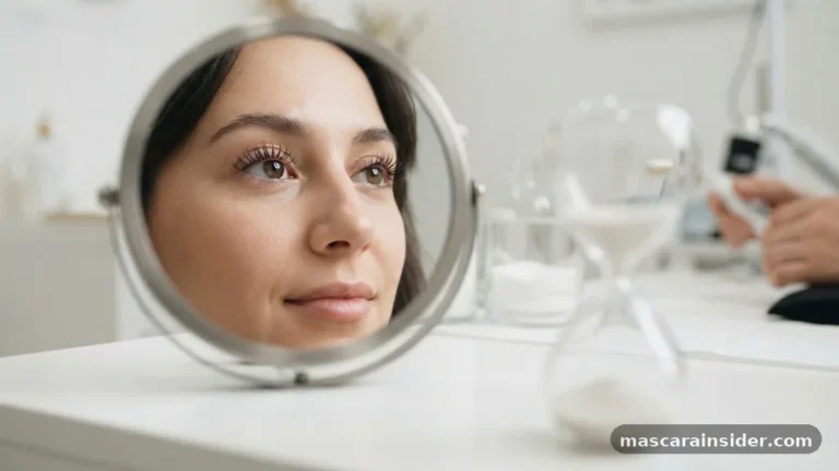 can i wear mascara after a lash lift