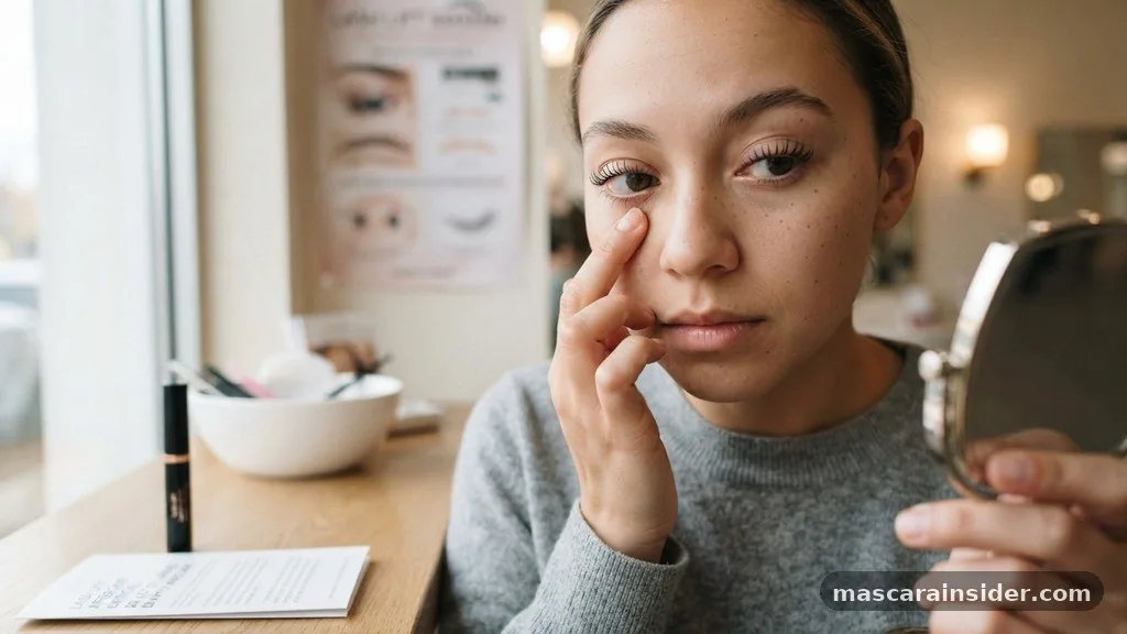 can u wear mascara with a lash lift