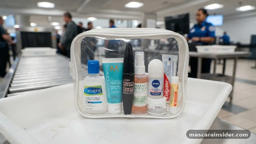 can you bring mascara on a plane