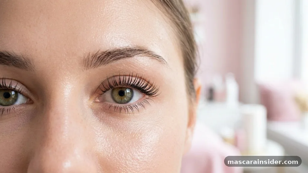 can you put mascara on a lash lift