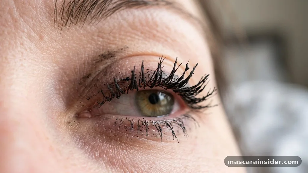can you sleep with mascara on