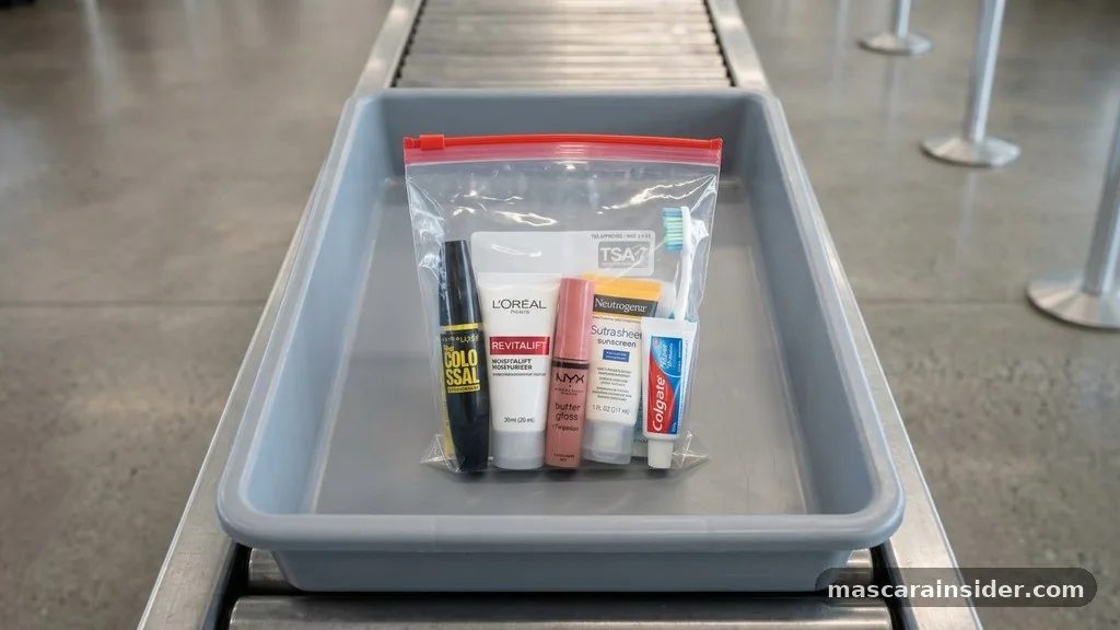can you take mascara on a plane