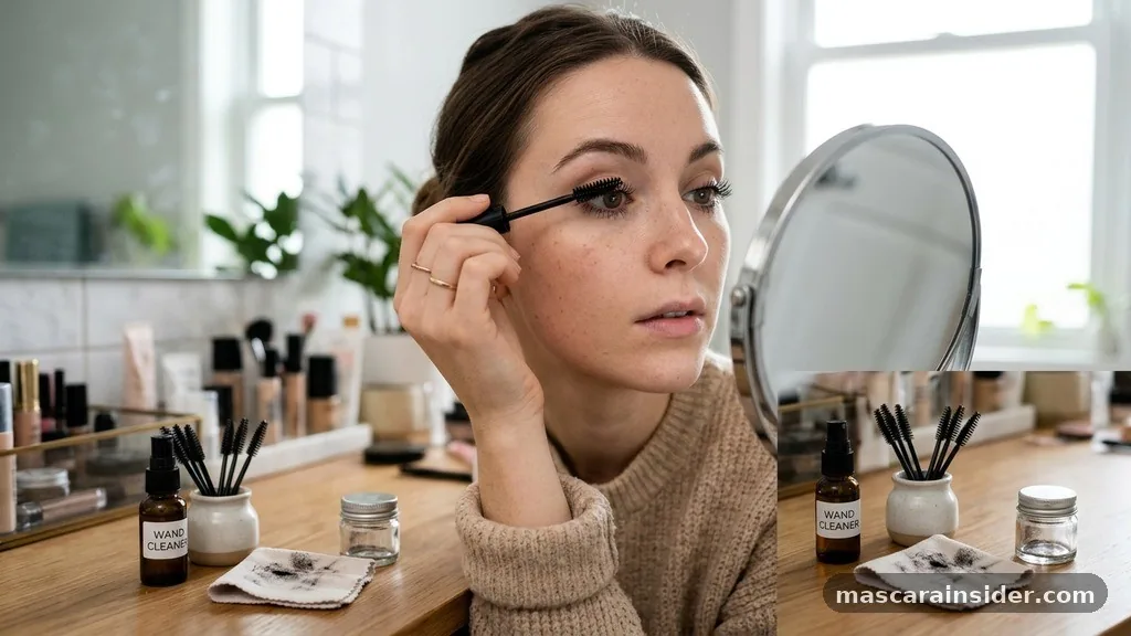 Cleaning and Maintenance - how to properly apply mascara