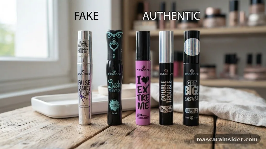 Comparing Essence Mascara Varieties - what the fake mascara