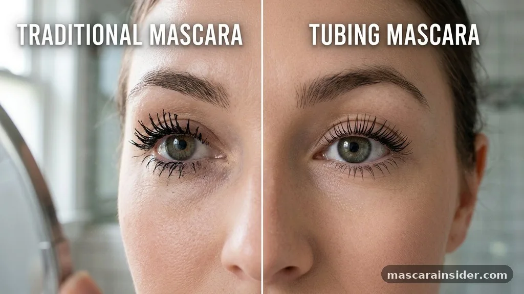 Comparing Tubing and Traditional Mascara - what is tubing mascara?