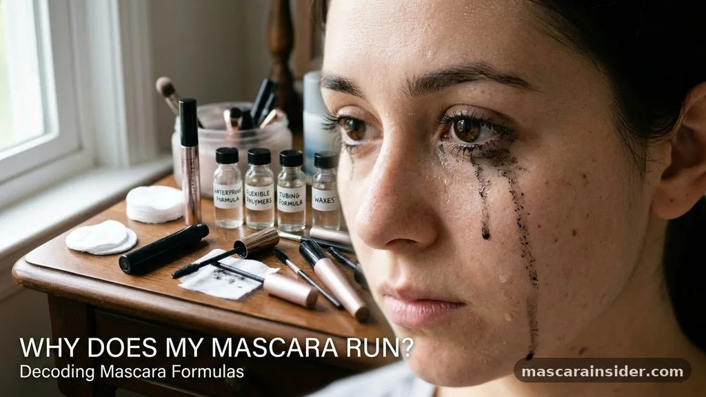 Decoding Mascara Formulas - why does my mascara run