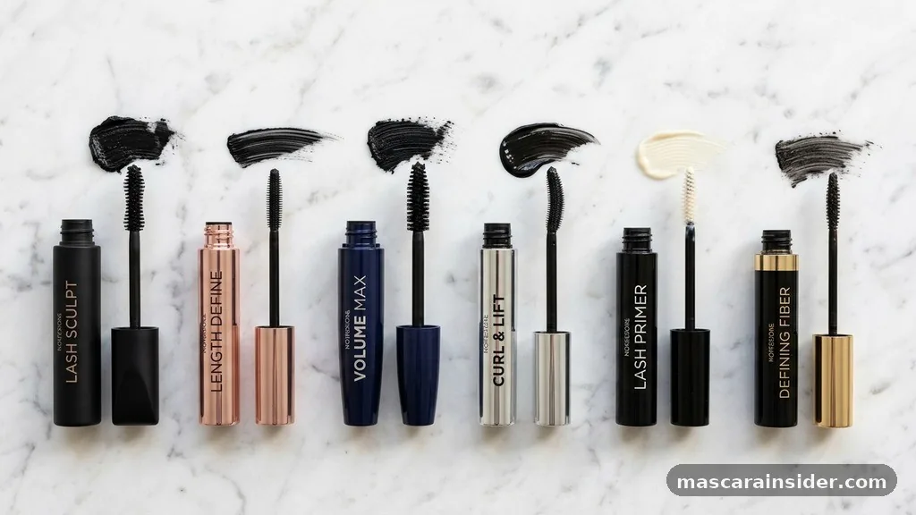 Different Types of Formulas - what is mascara used for
