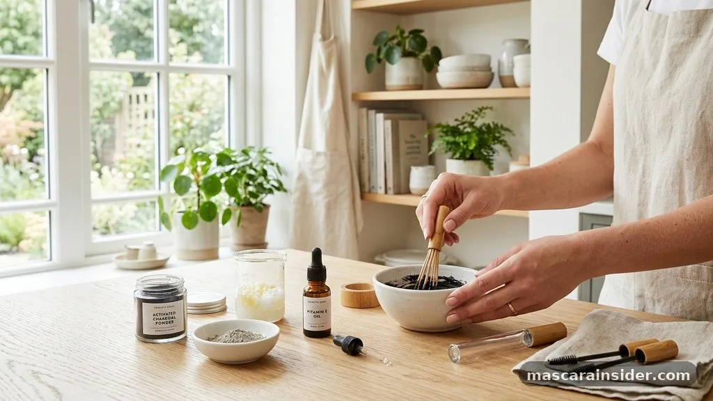 Essential Ingredients for Natural Mascara - how to make homemade mascara