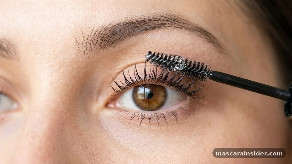 Holding the Eyelash Curl - does clear mascara do anything
