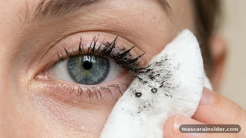 how do you get waterproof mascara off