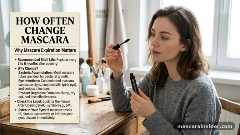 how often change mascara