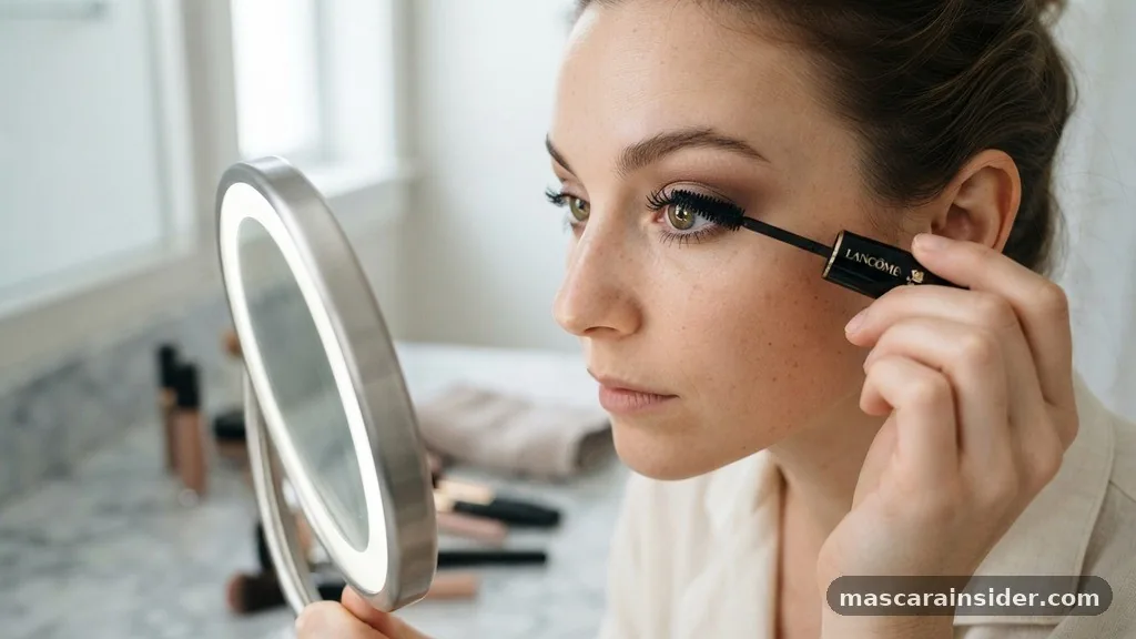 how to apply mascara correctly