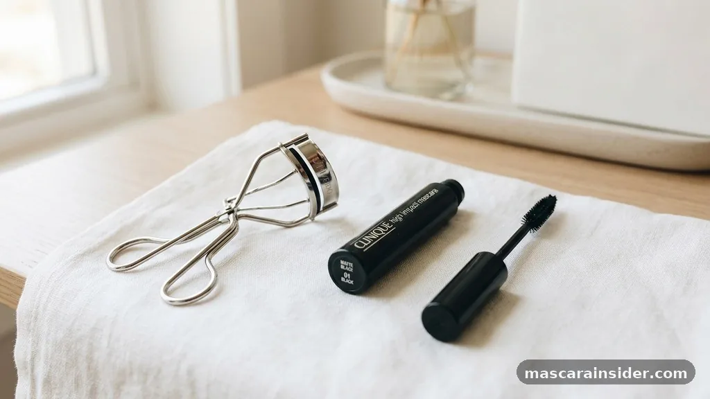 how to do mascara