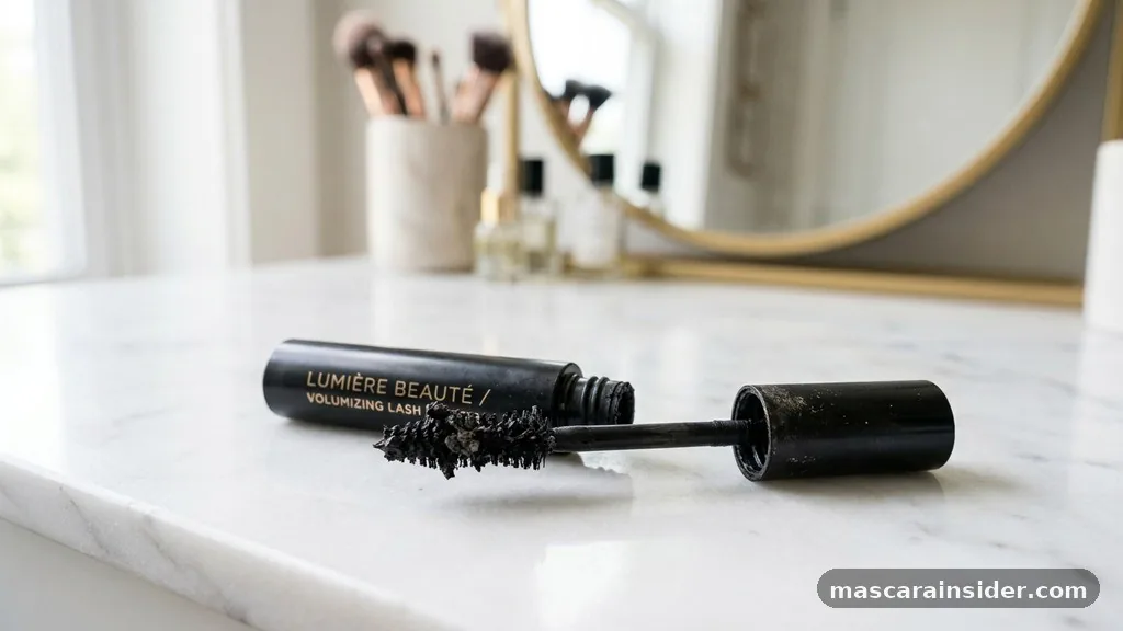 how to fix dry mascara