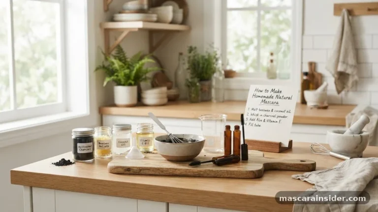 how to make homemade mascara