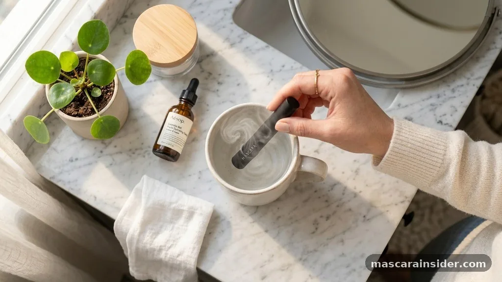 how to make mascara less dry