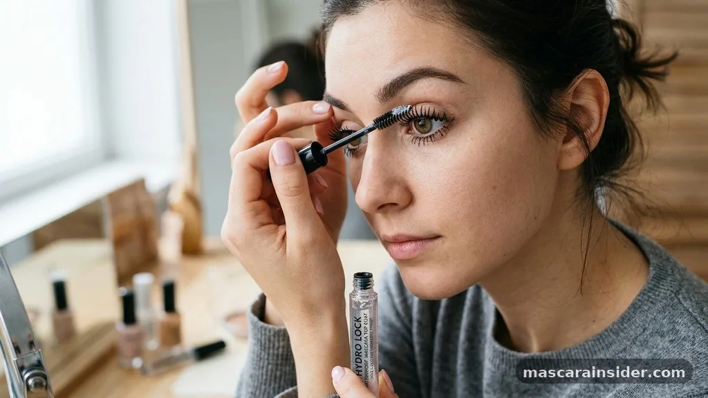 how to make mascara waterproof
