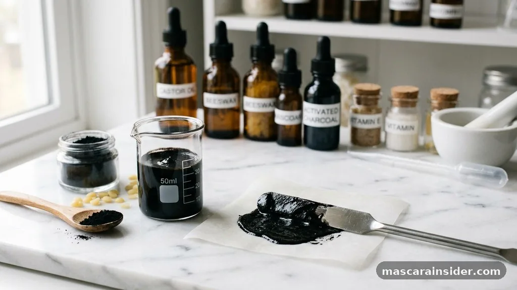 how to make your own mascara