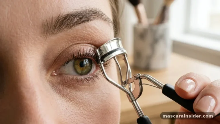 how to put on mascara