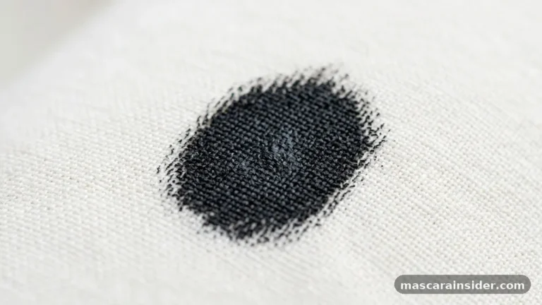 how to remove mascara from clothing