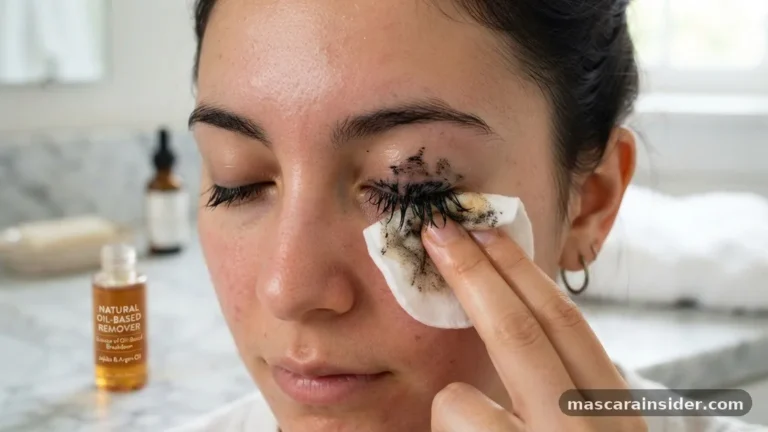 how to remove waterproof mascara naturally