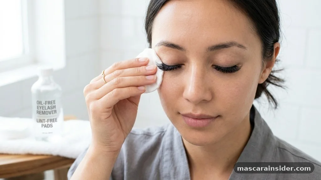 How to Safely Remove Makeup Without Damaging Bonds - can you put mascara on eyelash extensions