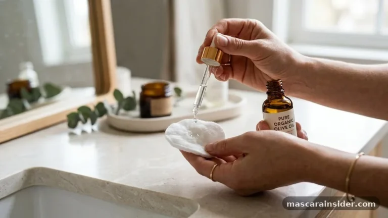 how to take off mascara without makeup remover