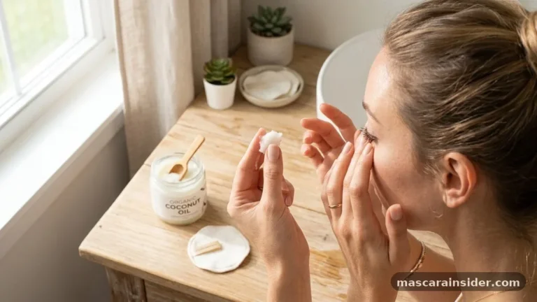 how to take off waterproof mascara without makeup remover