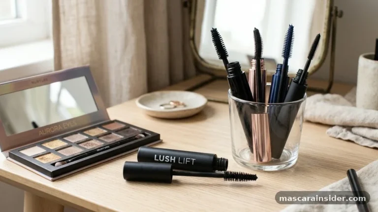 how to use mascara