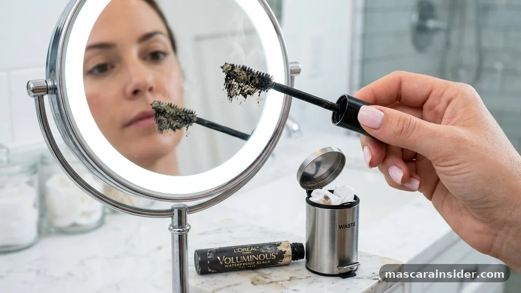 Identifying When to Discard Your Product - how to rehydrate mascara