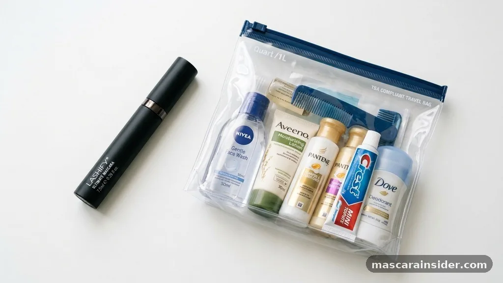 is mascara a liquid tsa
