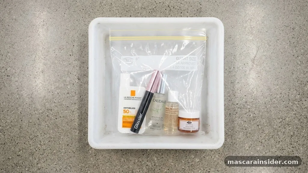 is mascara considered a liquid for tsa
