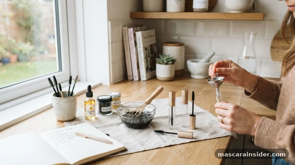 Maintaining Eyelash Health with DIY Products - how to make homemade mascara