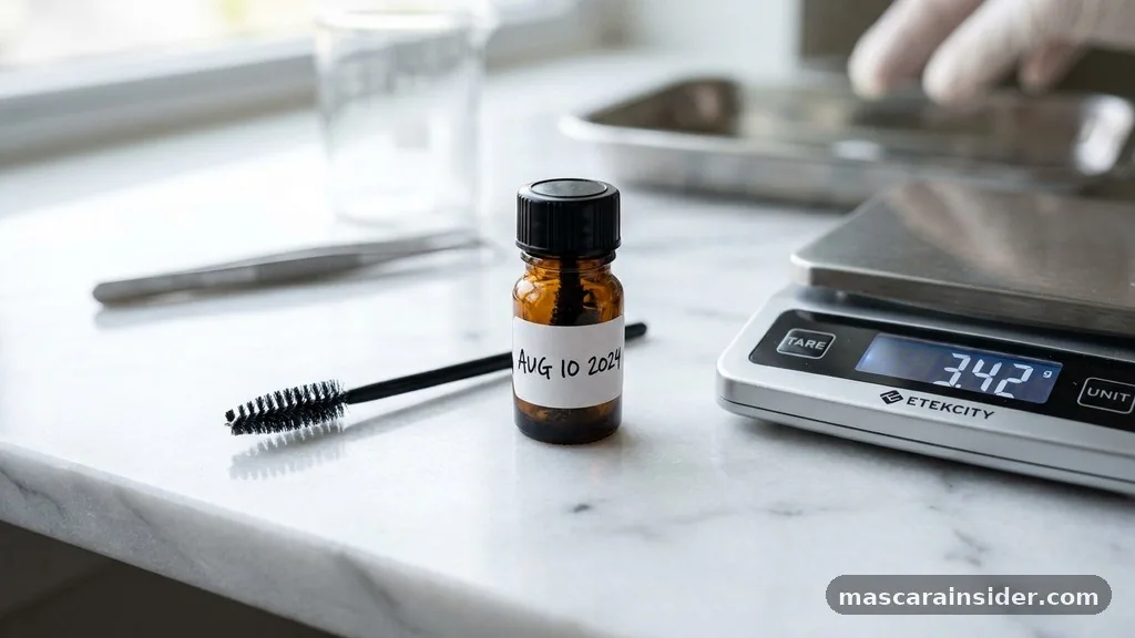 Managing Shelf Life and Safety - how to make your own mascara