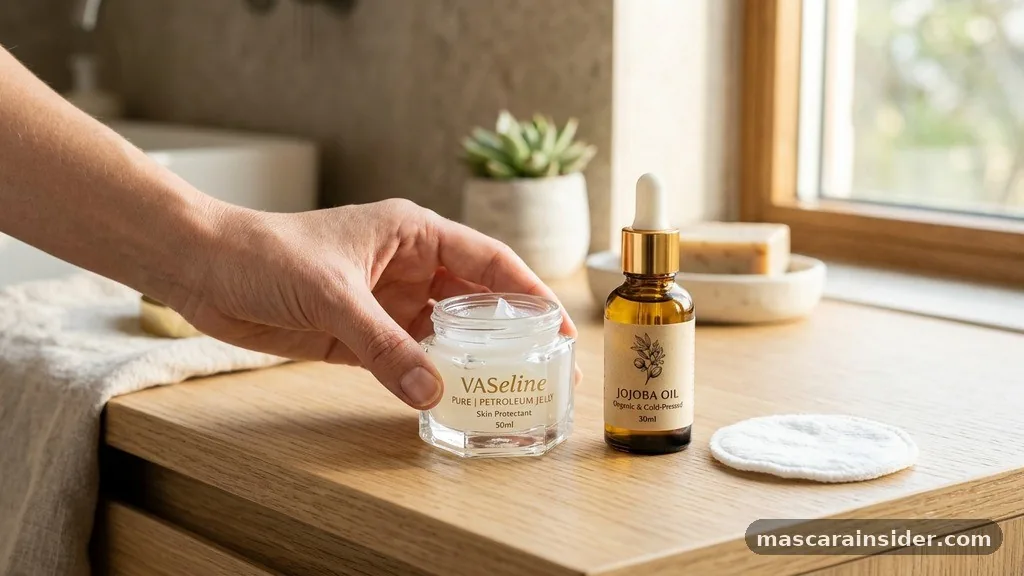 Natural Alternatives: Oils and Petroleum Jelly - how to get off waterproof mascara