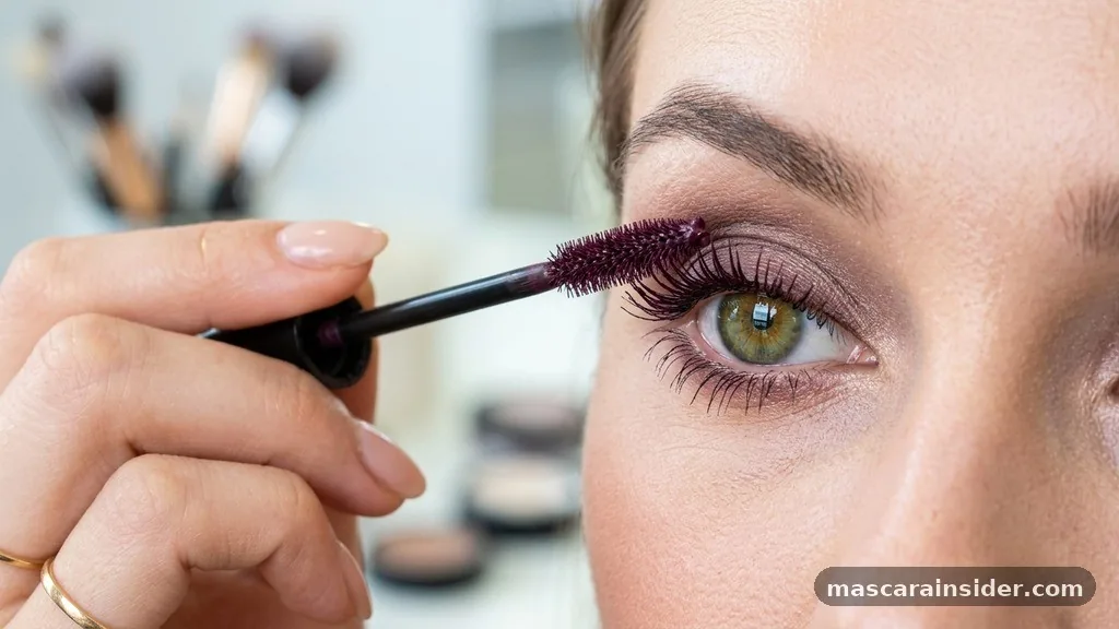 Strategic Application Techniques - what color mascara for green eyes