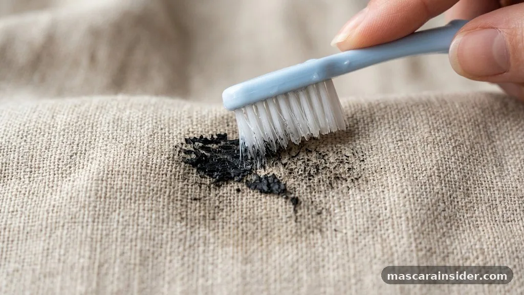 Targeting Dried Stains and Stubborn Residue - how to remove mascara from clothing