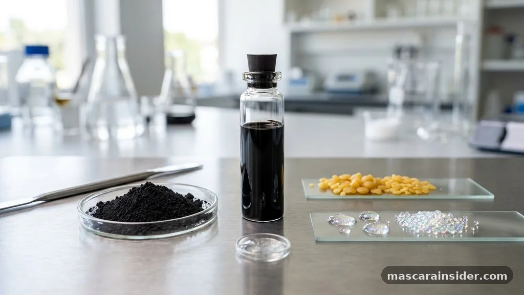 The Chemical Composition of Modern Mascara - how does mascara work
