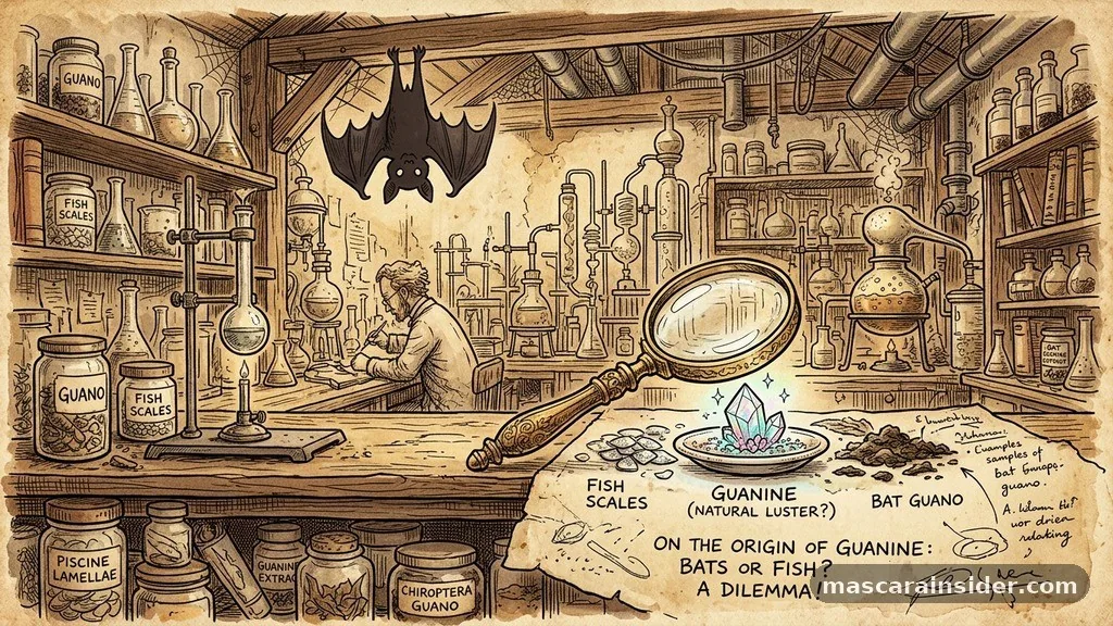 The Origin of the Guanine Misunderstanding - is mascara made of bat poop
